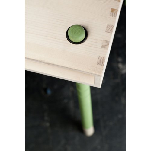 Caspar - Bureau enfant évolutif - Pieds  verts